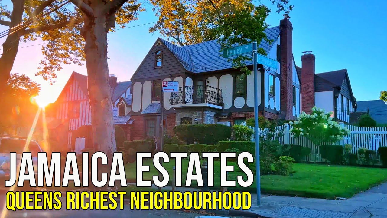 Jamaica Estates — самые богатые районы в Квинсе, Нью-Йорк