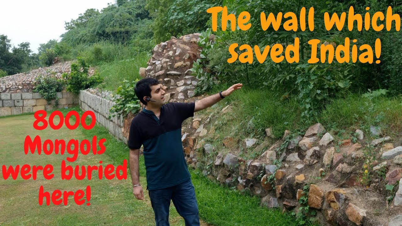 Must Visit Hidden Gem in South Delhi | The walls which saved India- Alauddin Khalji's Siri Fort tour