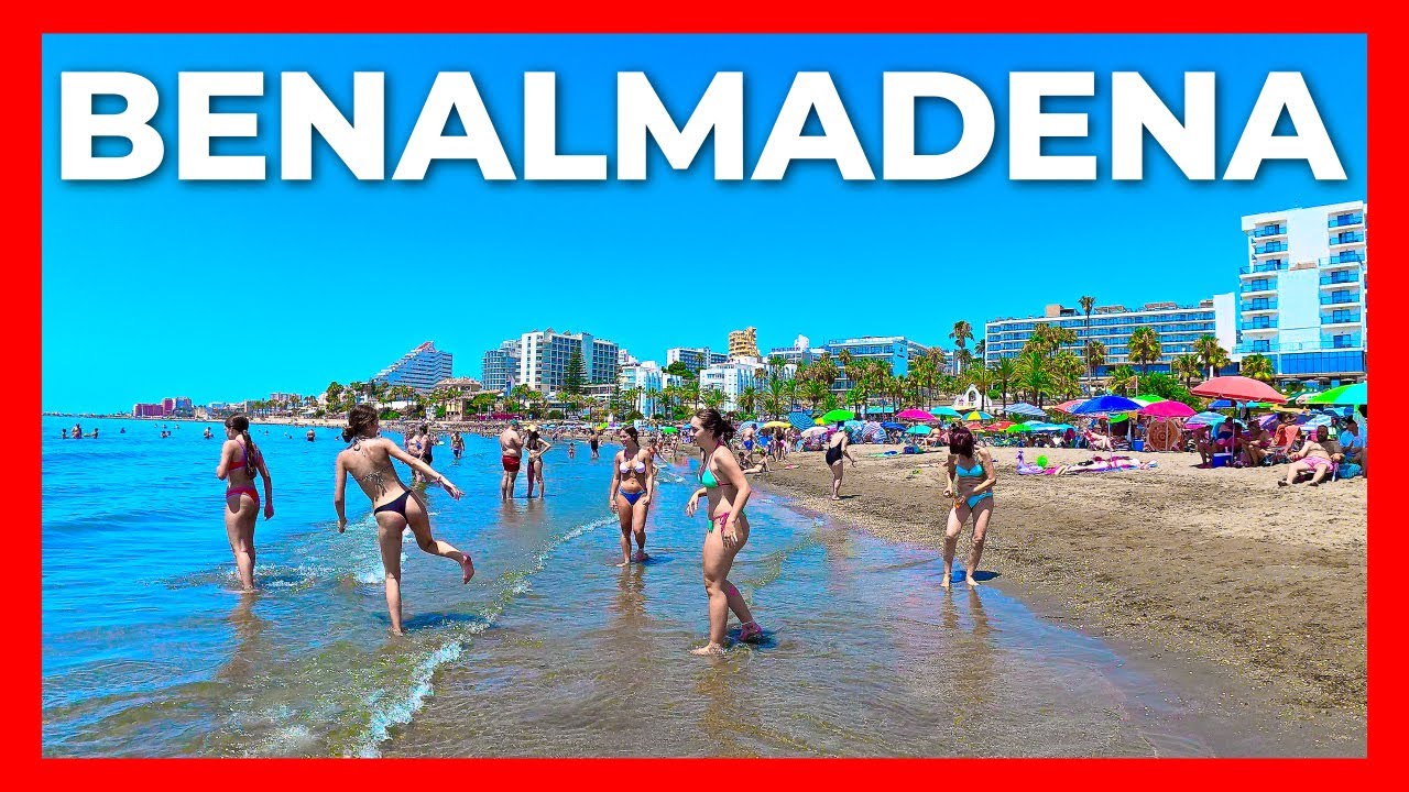BENALMADENA Beach Walking Tour Spain Malaga | June 2025