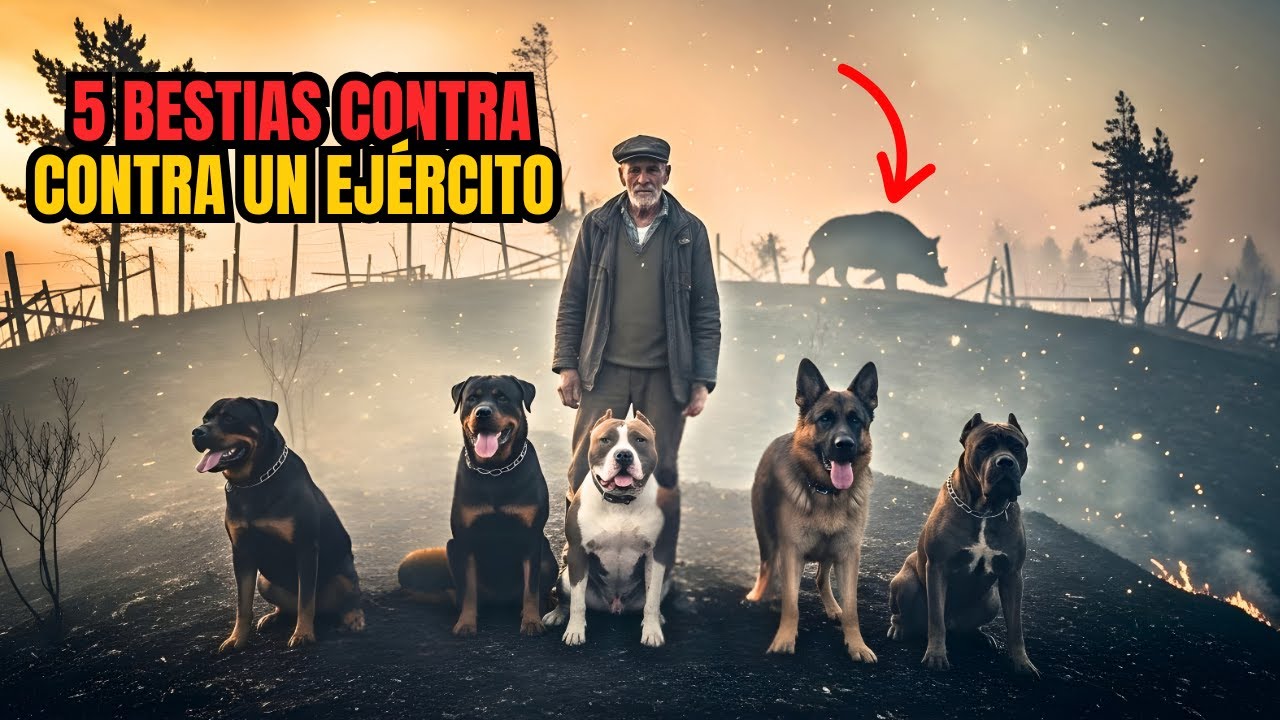 Estas 5 Bestias Enfrentaron a un Ejército de Jabalíes… y Salvaron un Pueblo de la Destrucción