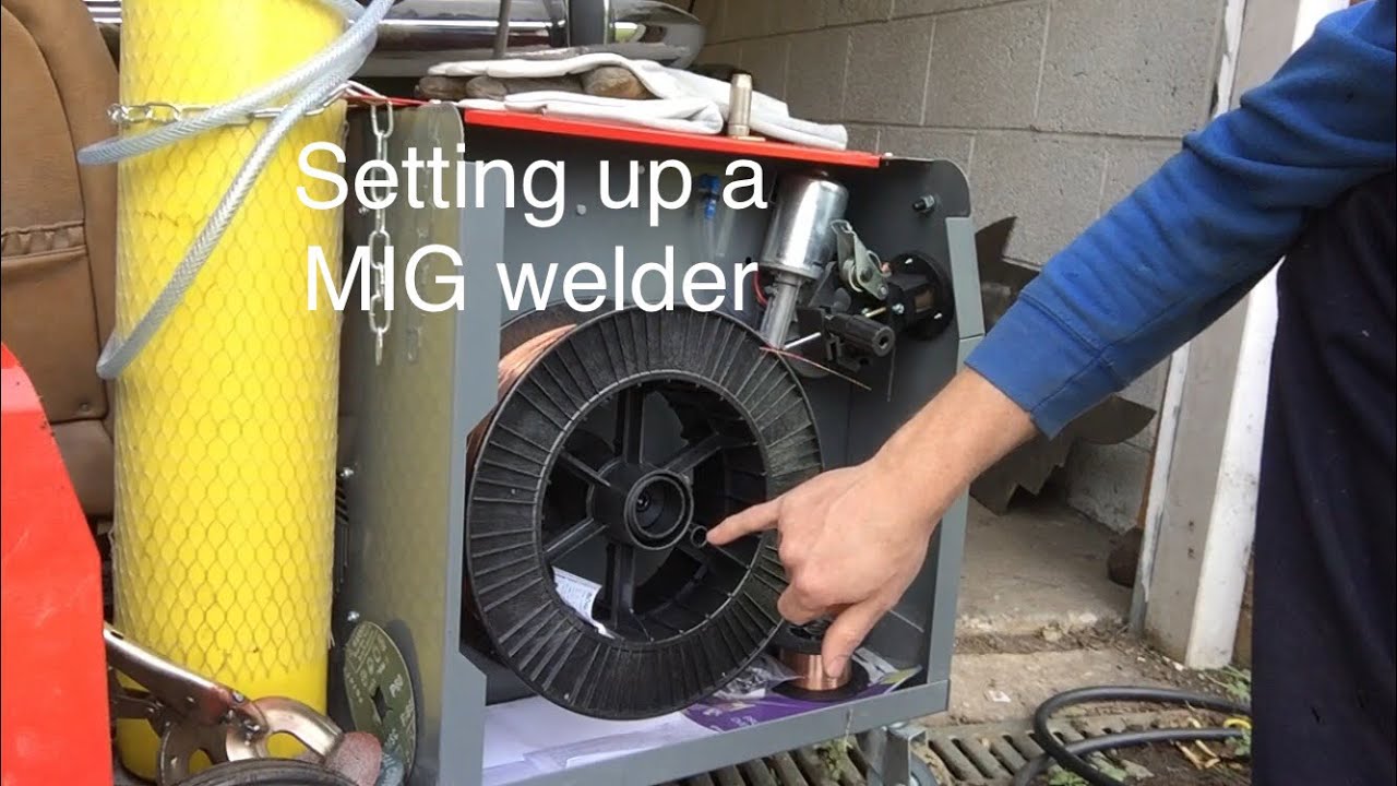 Setting up a mig welder