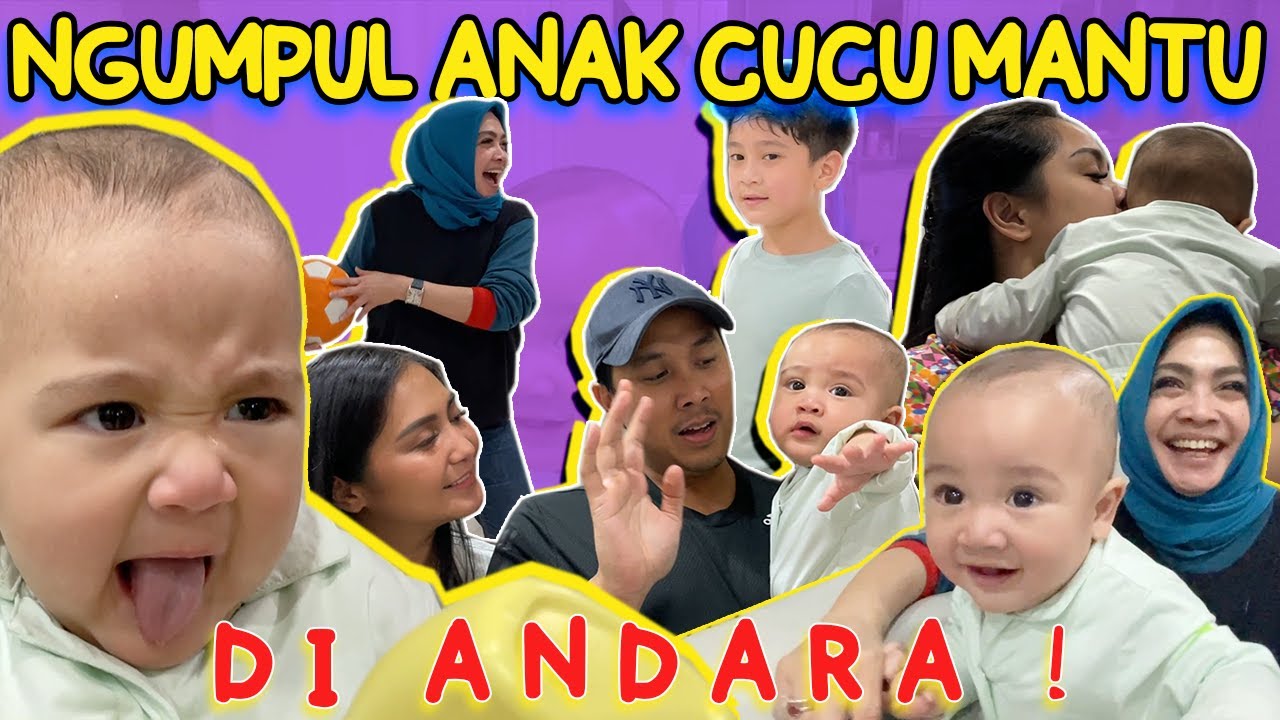 ANAK CUCU LAGI KUMPUL DI ANDARA, MAMA RIETA LANGSUNG NYAMPERIN !! KETEMU RAYYANZA@Rans Entertainment