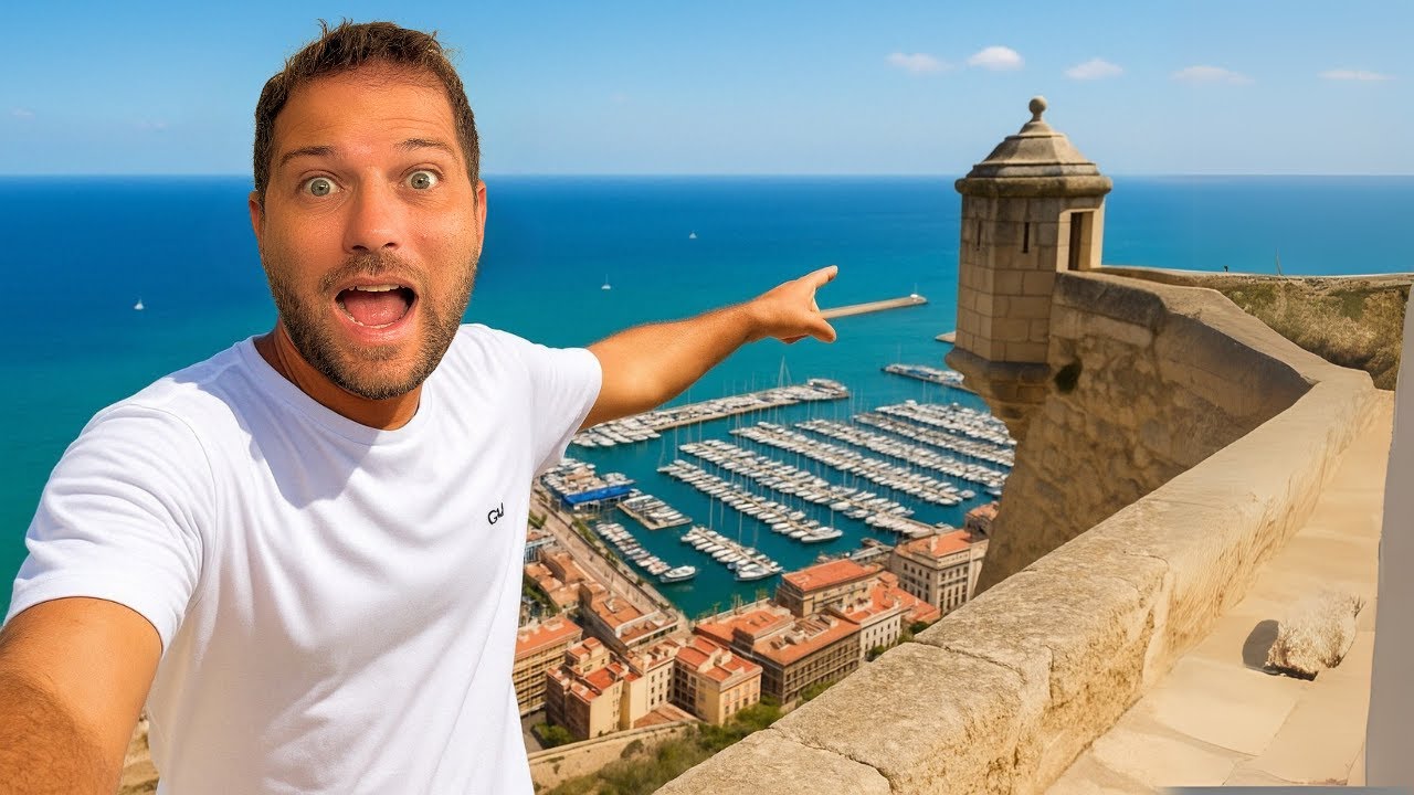 ESSE LUGAR NA ESPANHA É INACREDITÁVEL! Descubra Alicante