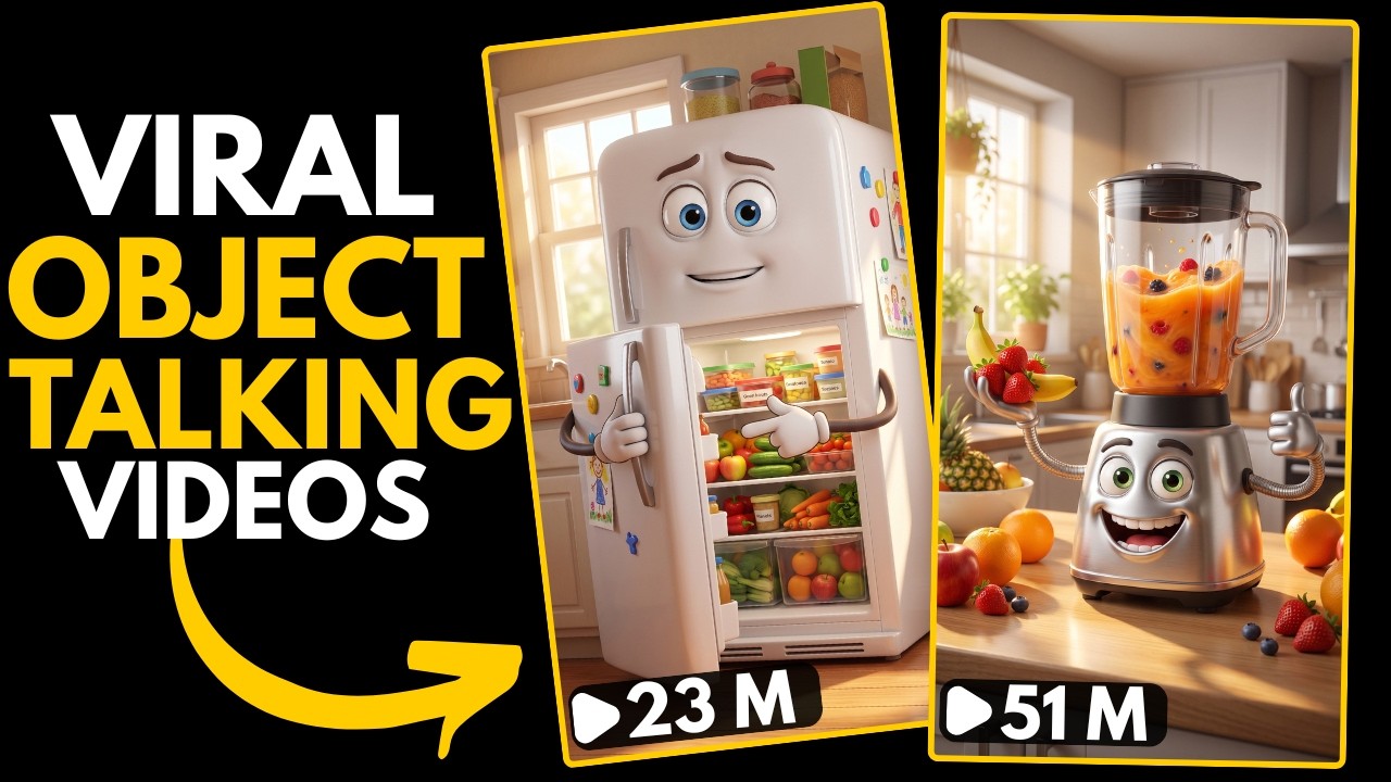 How to Create Viral AI Explainer Videos About Everyday Objects (100% Free AI Tools)
