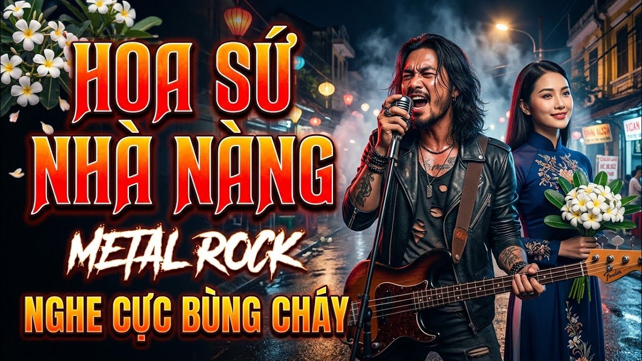 HOA SỨ NHÀ NÀNG METAL ROCK 🔥 Bolero Phối Rock Cực Cháy | Nghe Là Nghiện