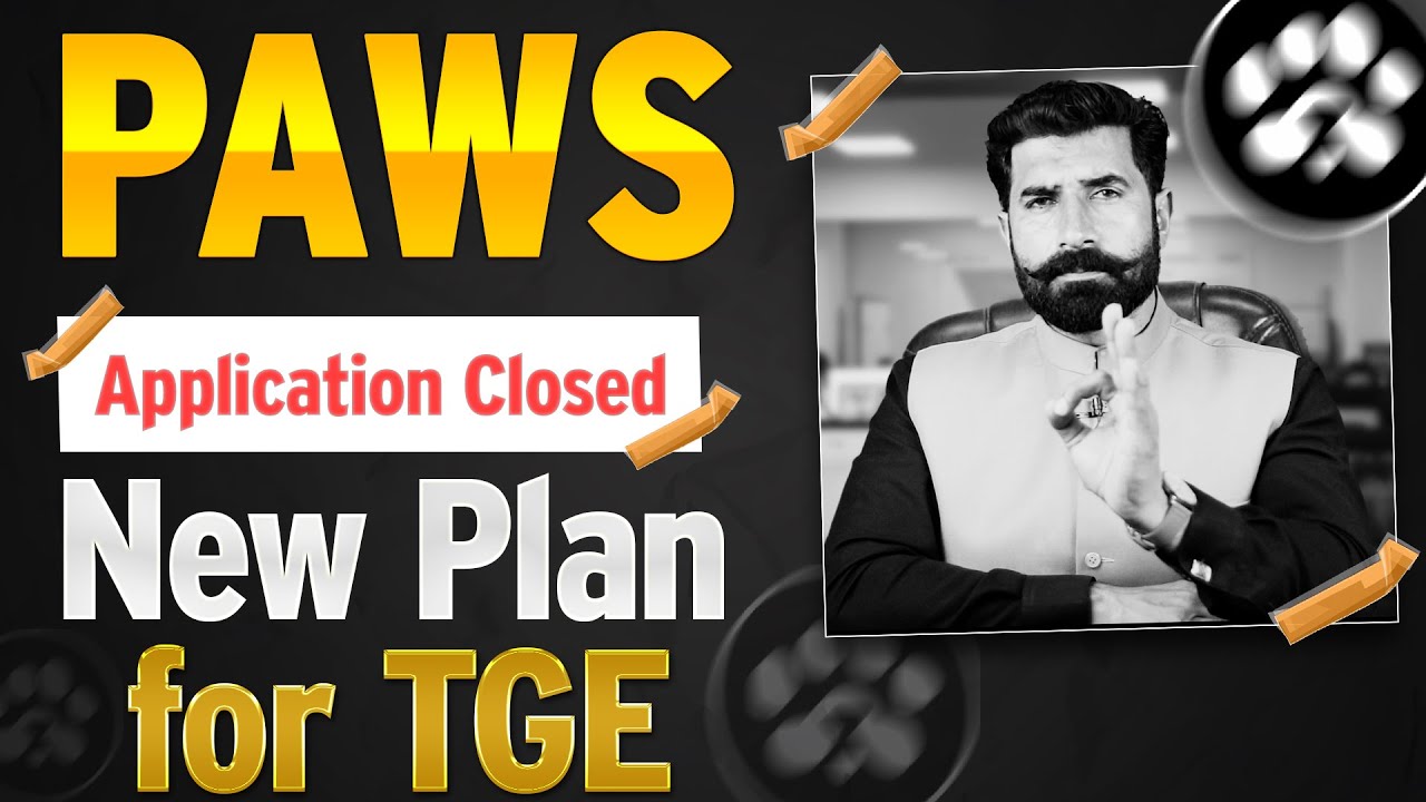 Paws Application Closed from Telegram | Paws Airdrop update | Paws Coin update | News | Albarizon