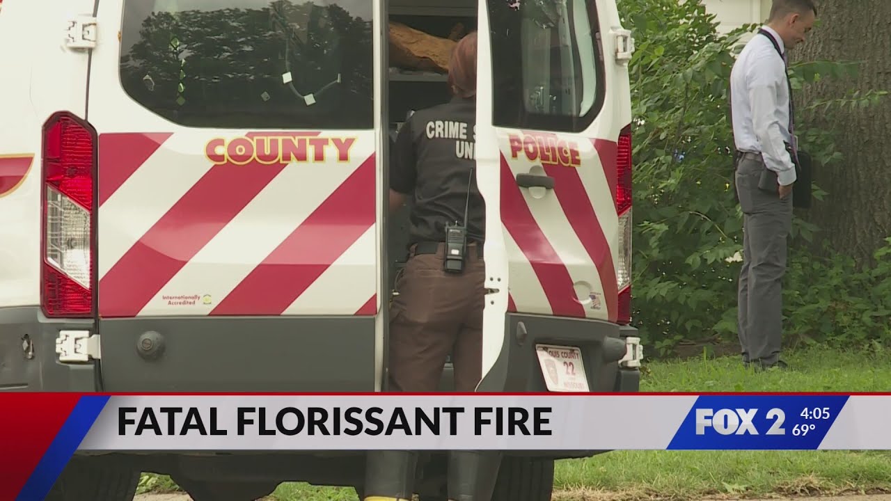 Man killed in early morning house fire in north St. Louis County, officials investigating