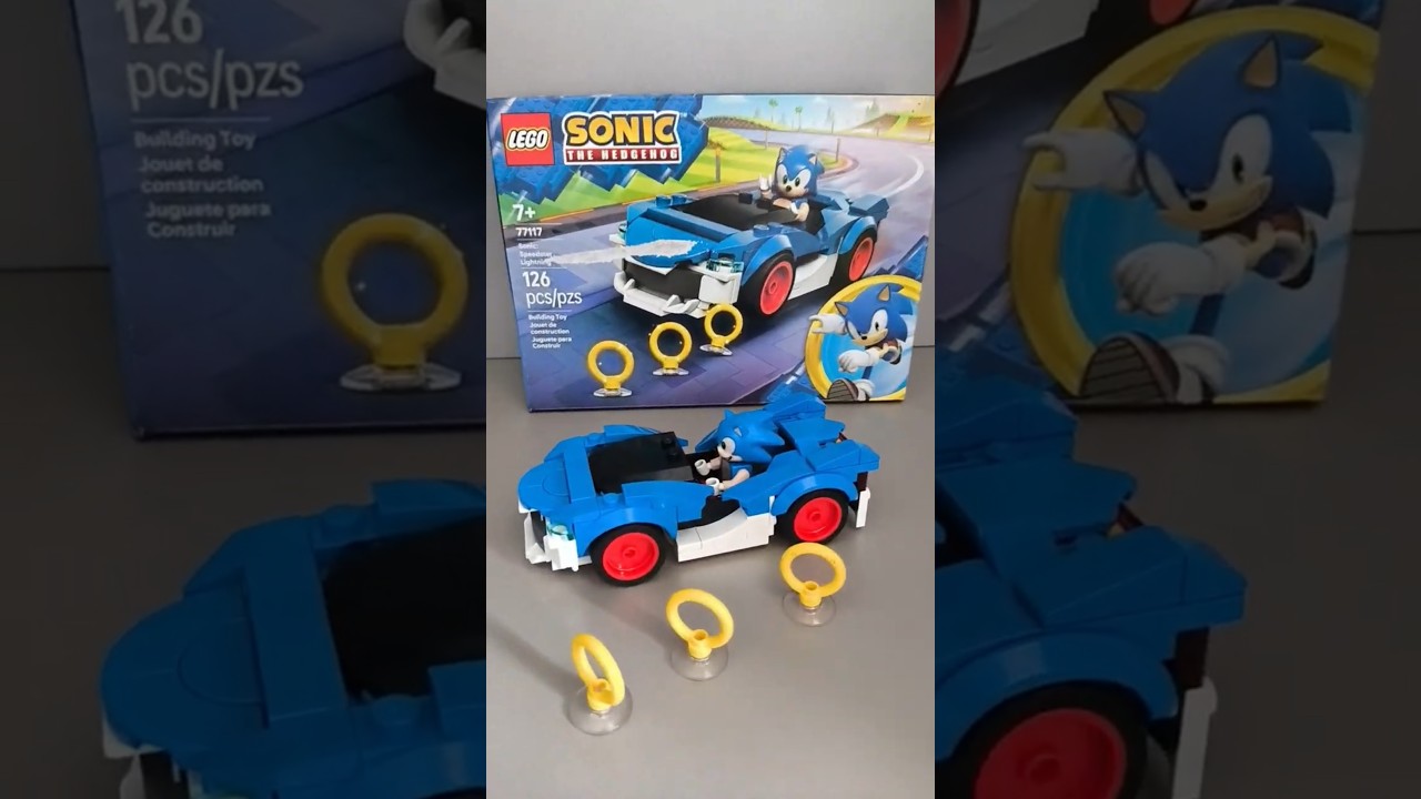 LEGO Sonic Montagem Rápida ⚡ #shortvideo #shorts #lego #sonicthehedgehog #sonic #legosonic