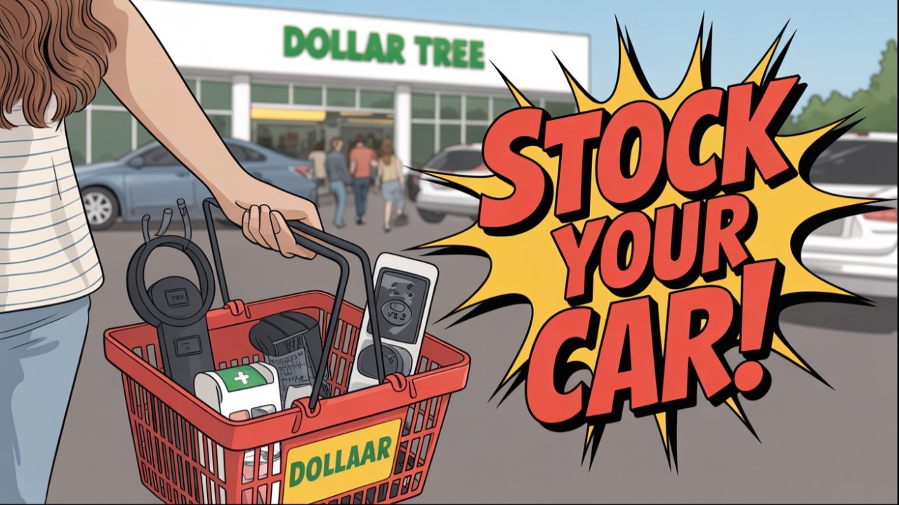 Dollar Tree Car Organization Hacks & Road Trip Essentials