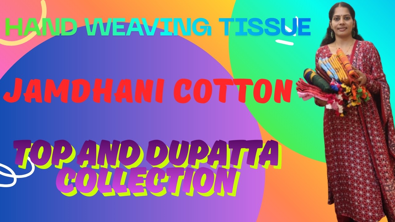 HANDLOOM JAMDHANI COTTON SALWAR MATERIALS