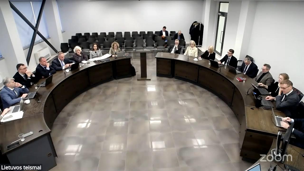2026-01-15 Teisėjų tarybos posėdis