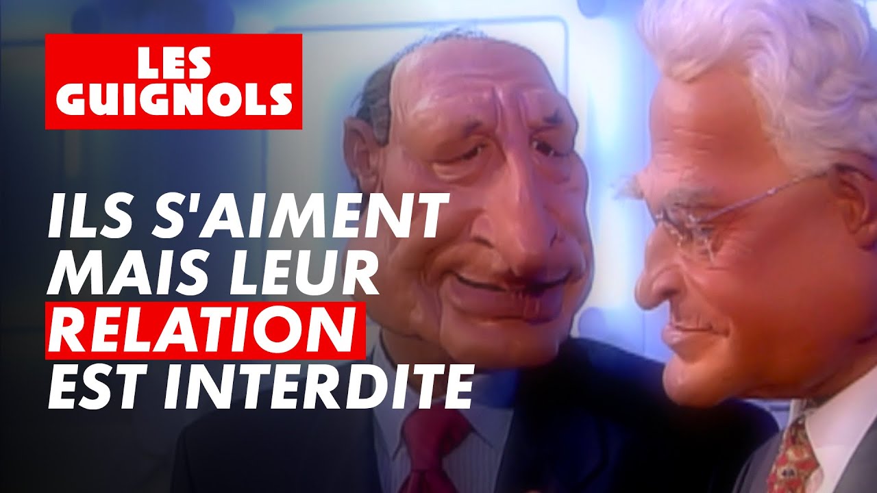 La déclaration d'amour tragique entre Chirac et Jospin - Les Guignols - CANAL+