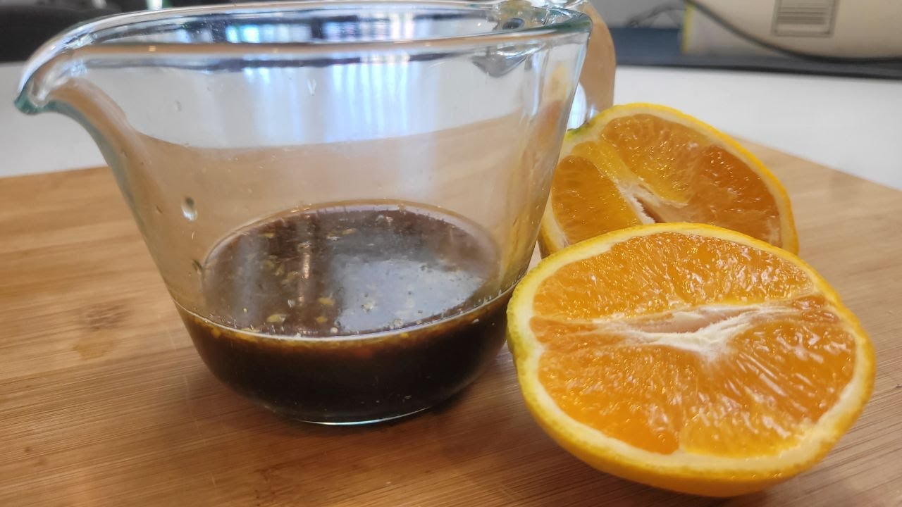 Best 3 Ingredient Orange Dressing WITHOUT OIL - You Won't Believe How Good This Tastes! #health