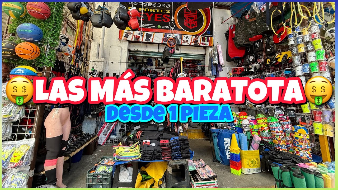😱TIENDA DE DEPORTES EN EL CENTRO / FAJAS, PESAS, FUTBOL, BOX / ¡LOS MEJORES PRECIOS!🤑 / CENTRO CDMX