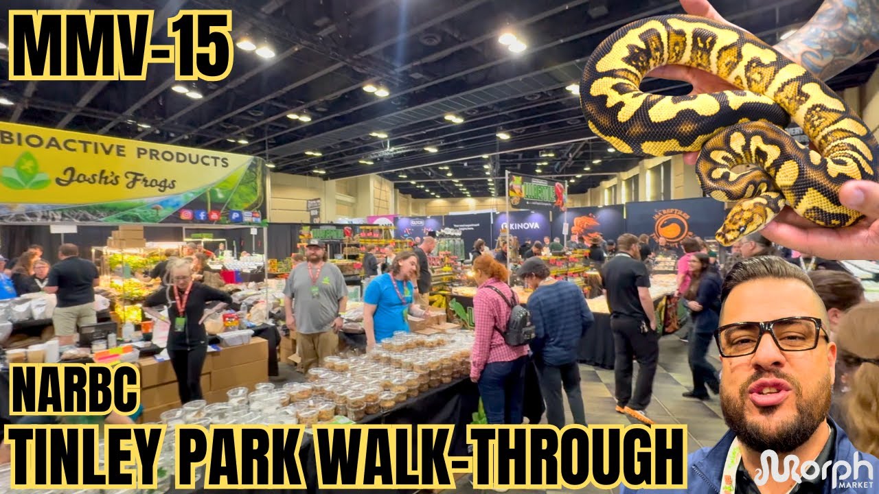 Tinley Park NARBC 2025 Reptile Show Walkthrough