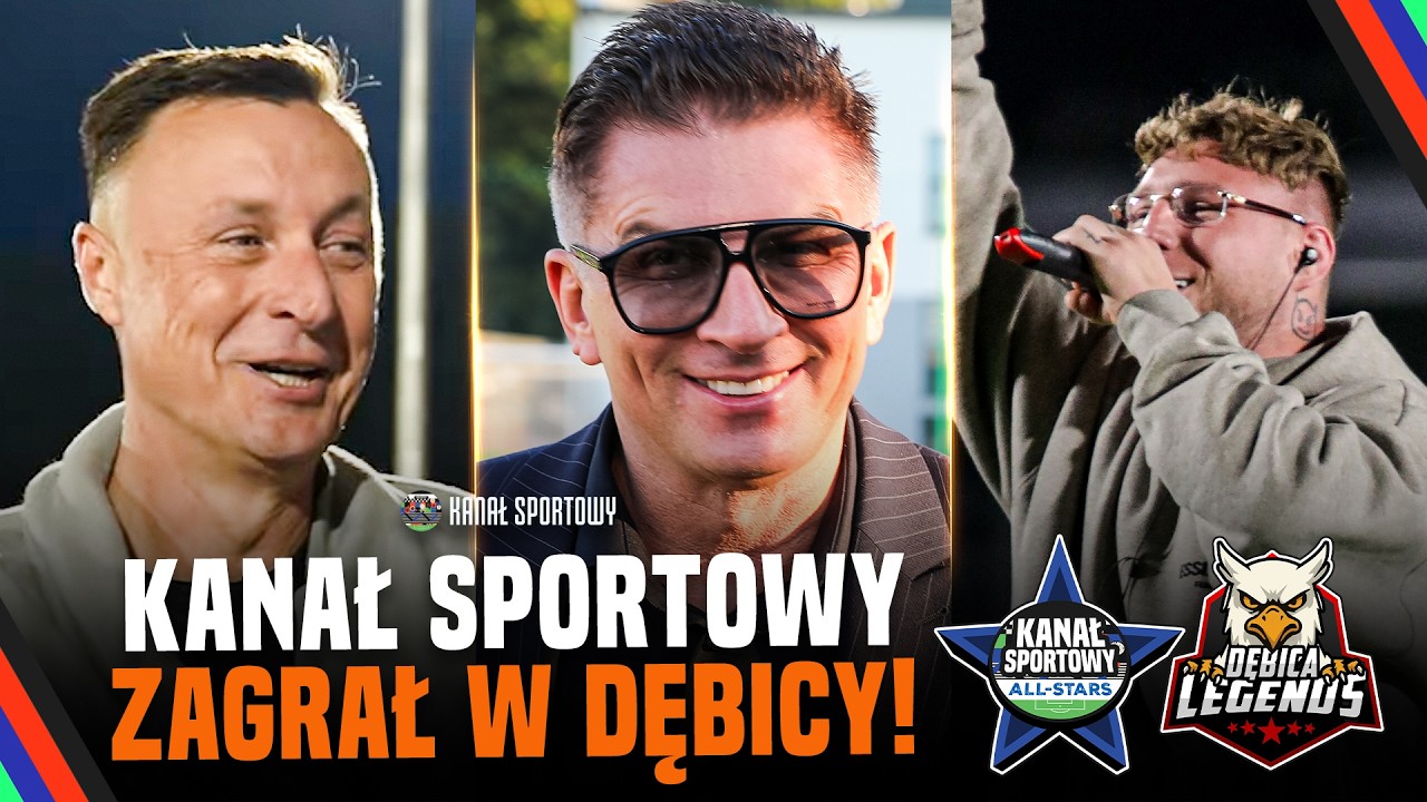 KANAŁ SPORTOWY ZAGRAŁ W DĘBICY! BOREK, HAJTO, WICHNIAREK I KUBAŃCZYK OD KULIS!