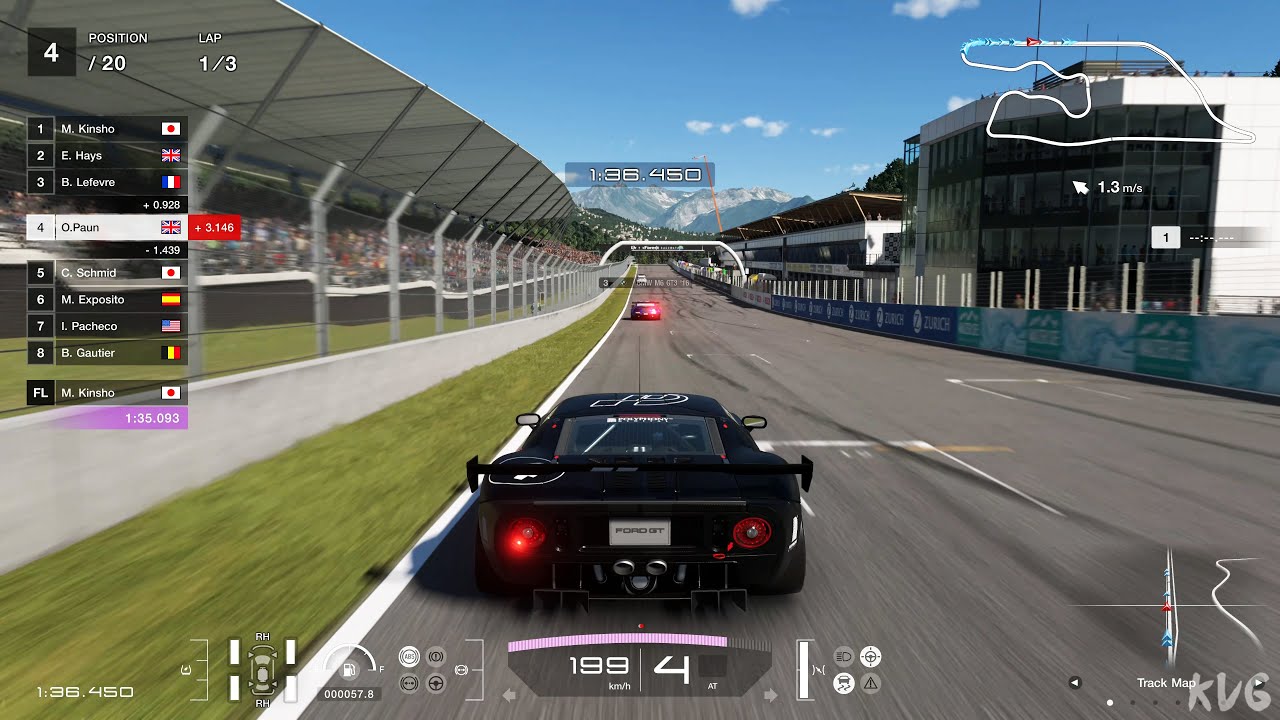 Gran Turismo 7 - Deep Forest Raceway Reverse - Gameplay (PS5 UHD) [4K60FPS]