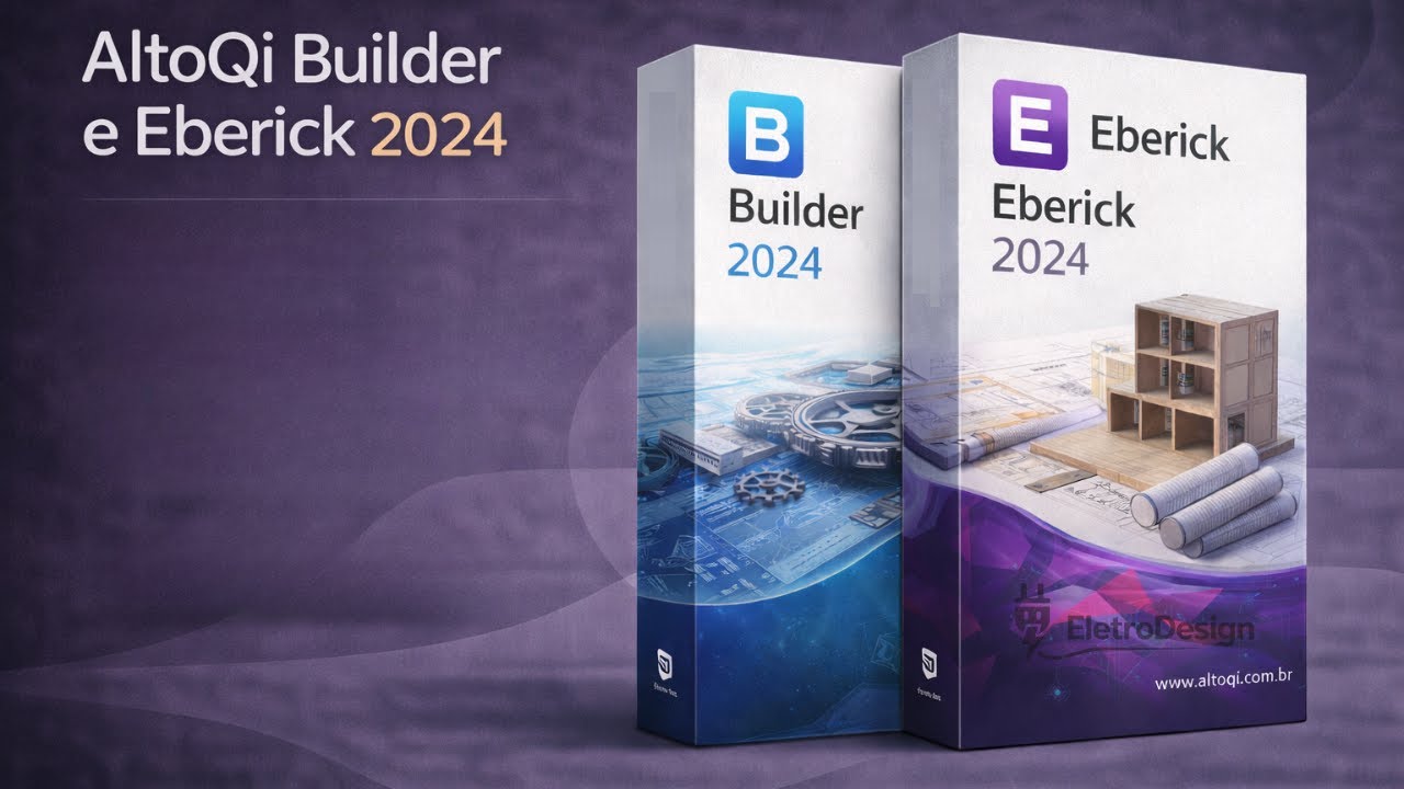 Qi Builder + Eberick 2024 Pronto para uso sem limita&ccedil;&otilde;es