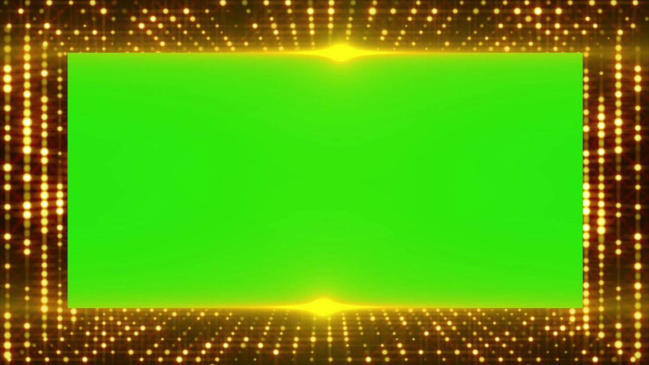 frame Animation effects green screen HD video || chroma key frame boarder animation effects HD