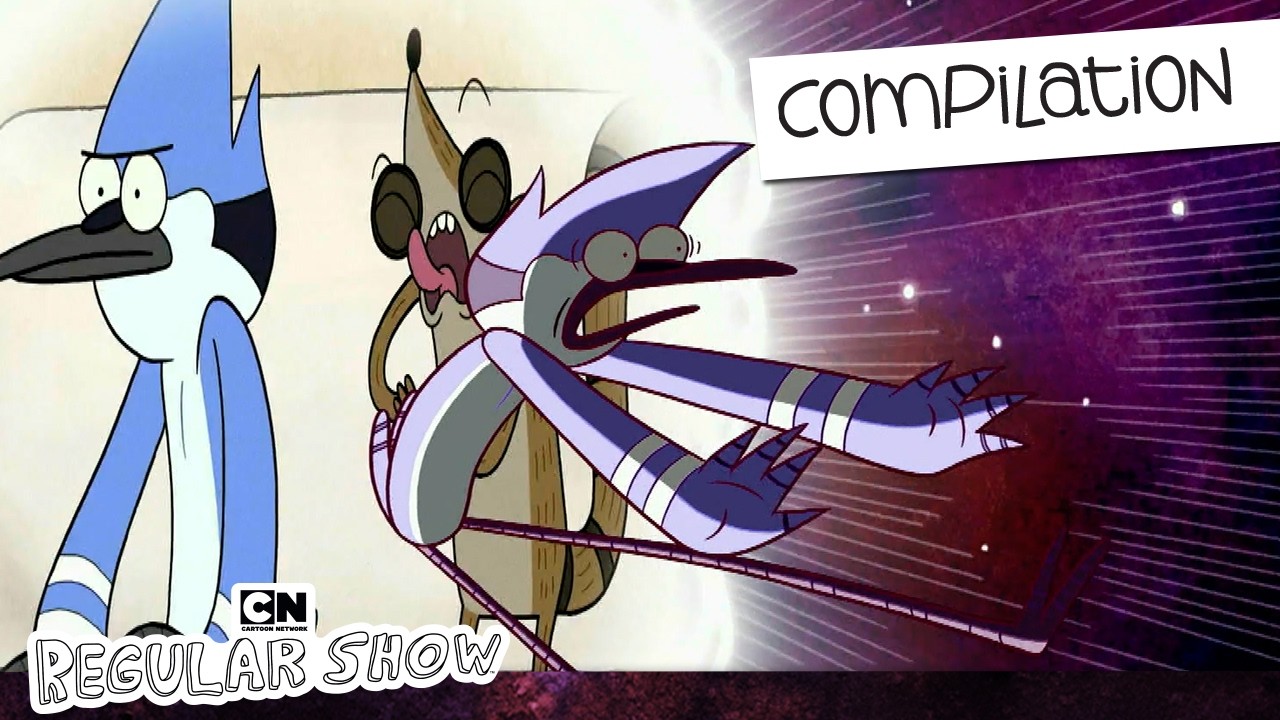 Out of This Park! 🚀 | Regular Show Space Craziness Compilation