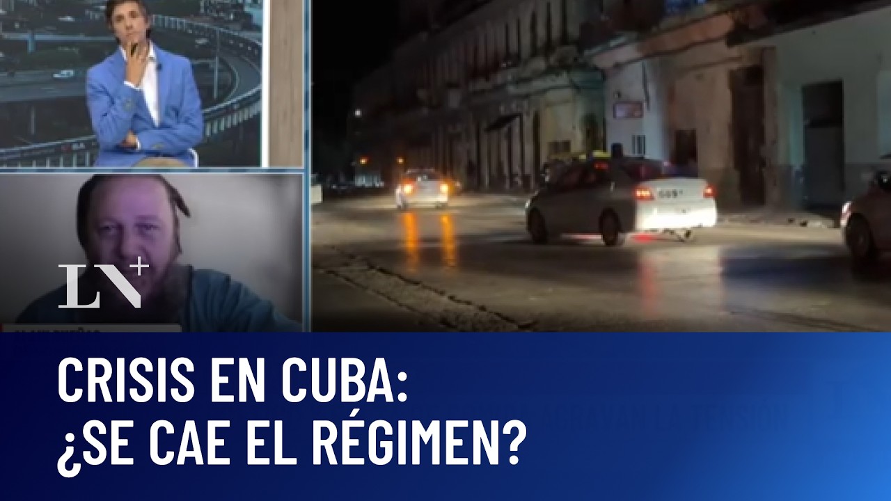Crisis en Cuba: &iquest;se cae el r&eacute;gimen? El an&aacute;lisis de Alain Due&ntilde;as, cubano en Argentina