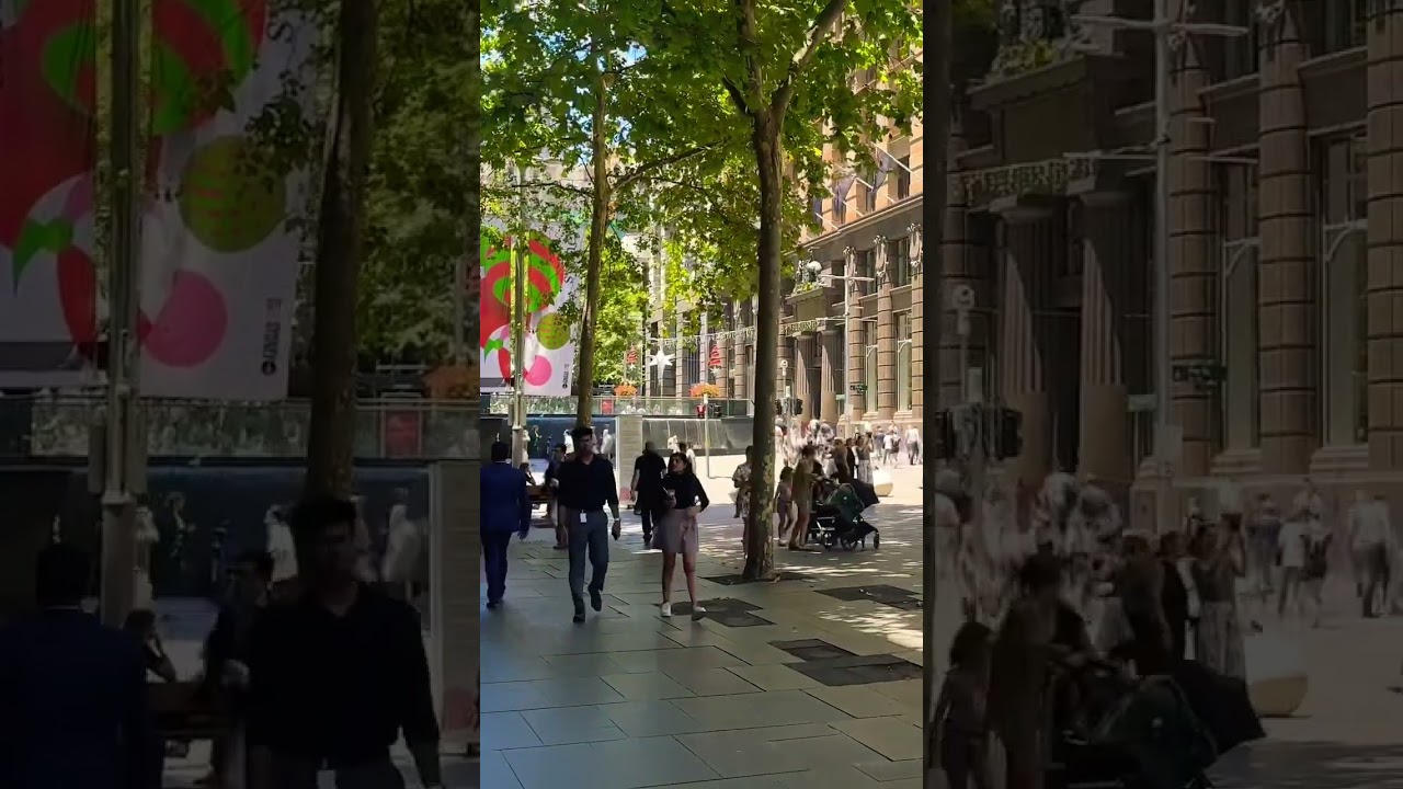 Sydney: big city life 🇦🇺 #shorts #sydney #australia #people