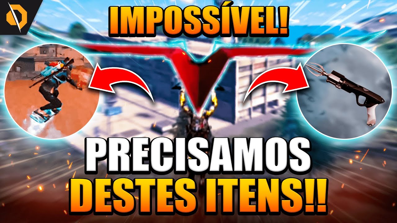 ITENS NUNCA VISTO ANTES NO FREE FIRE!!