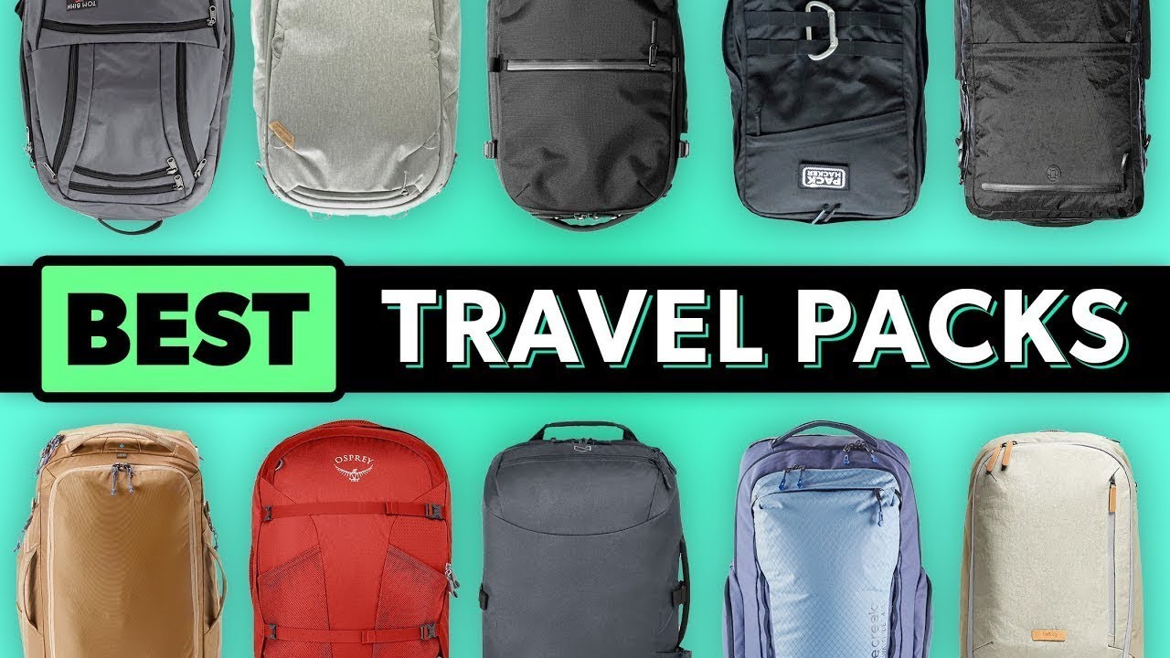 Top 10 Best Travel Backpacks for One Bag Carry-on Travel
