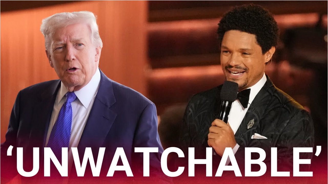 Trump rips into Trevor Noah for his TDS jokes during 'unwatchable' Grammy Awards
