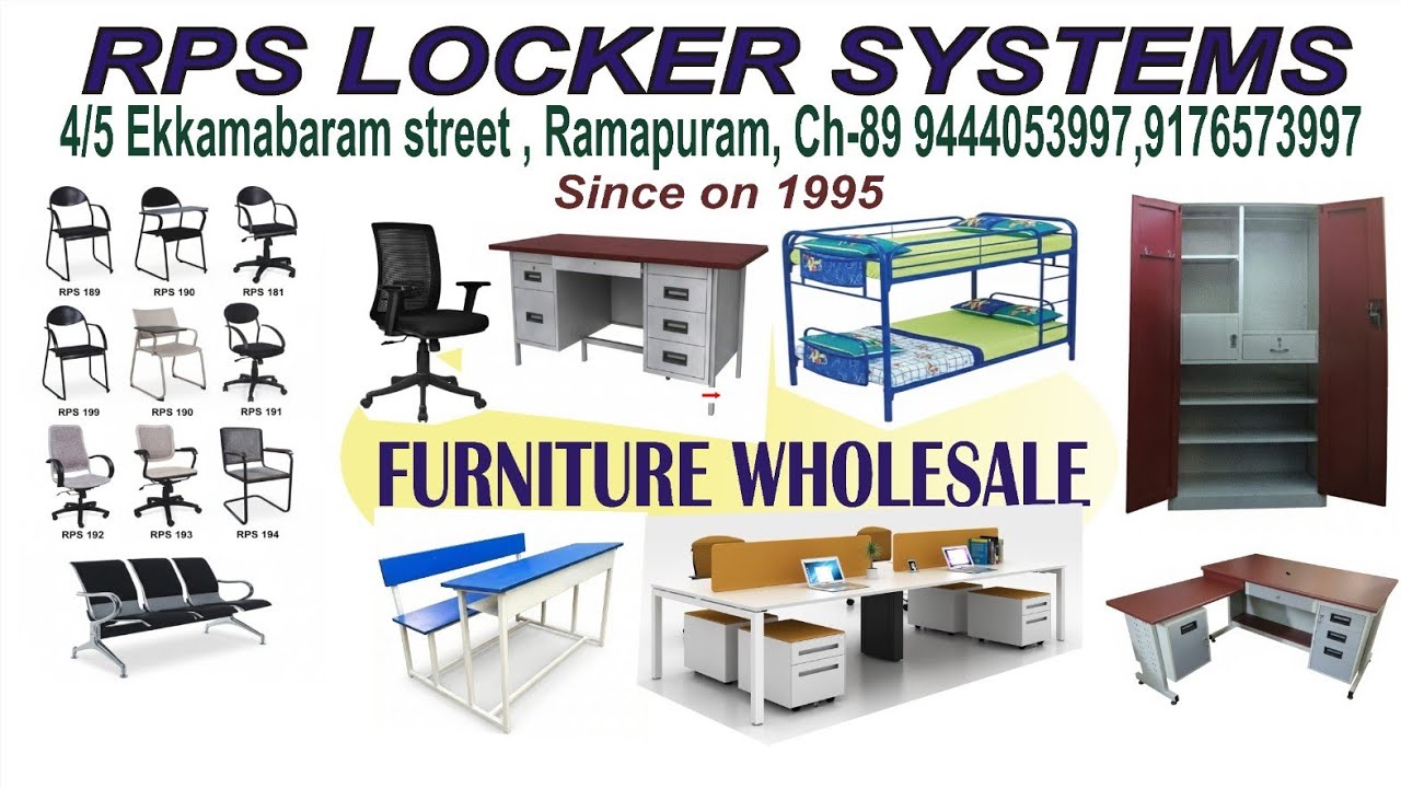 OFFICE FURNITURE MANUFACTURERS IN RAMAPURAM.  CH.89.         9176573997