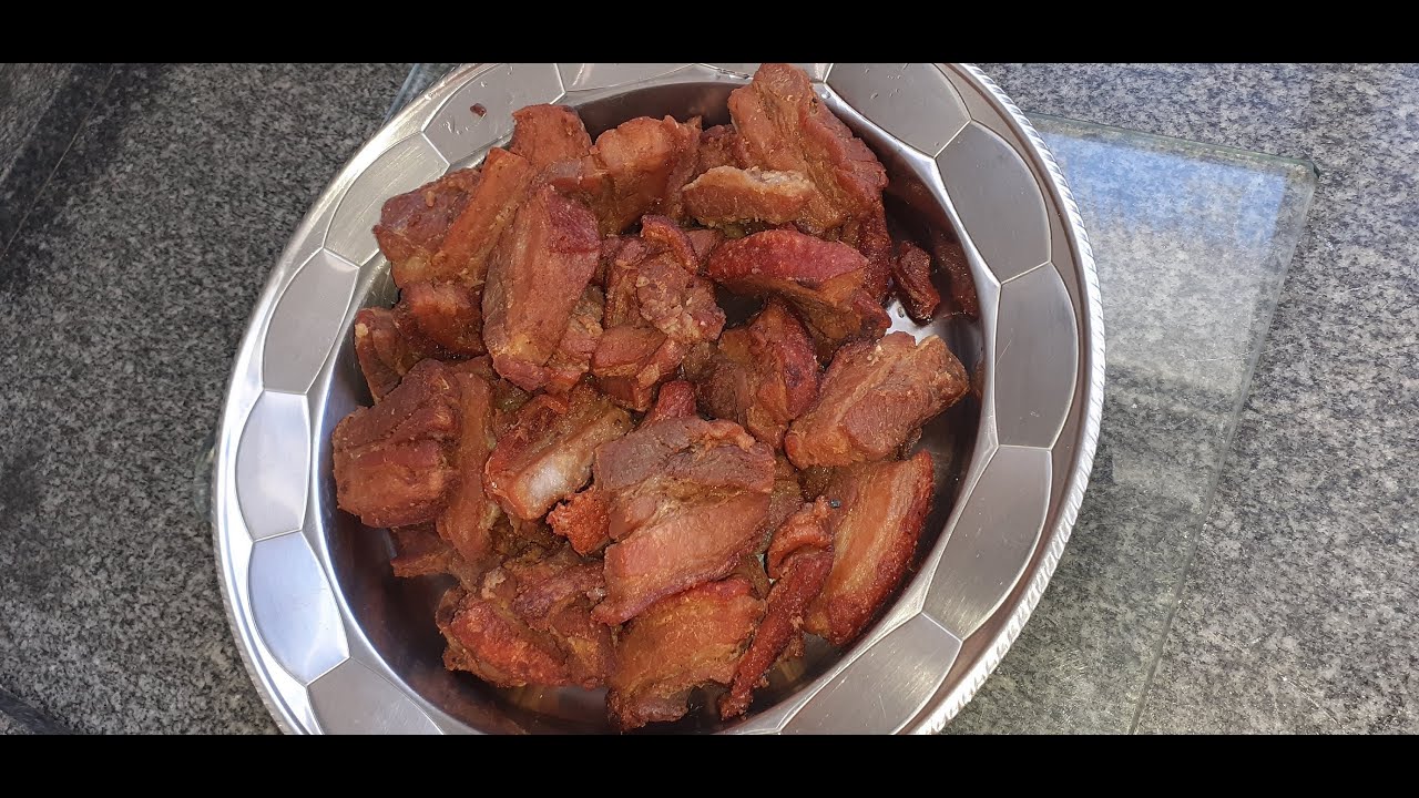 PANCETA CROCANTE NA PANELA DE PRESSÃO