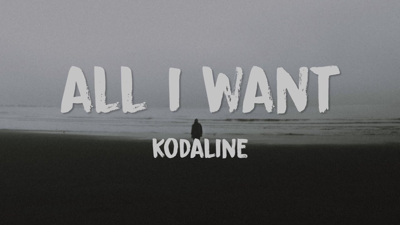 Kodaline - All I Want | Lyrics (Slowed+Reverb)