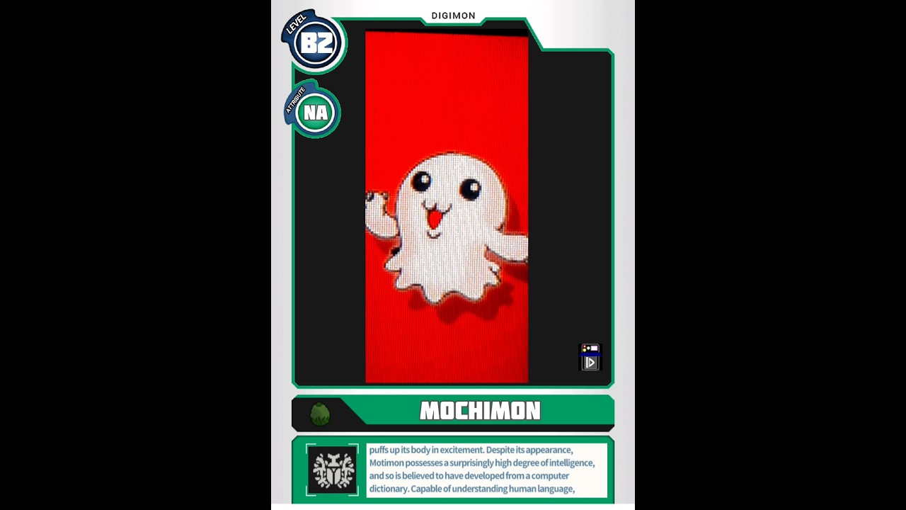 MOCHIMON / MOTIMON DIGIVOLVE FROM BUBBMON / PABUMON | DIGIMON VITAL BRACELET #digimon #vitalbracelet