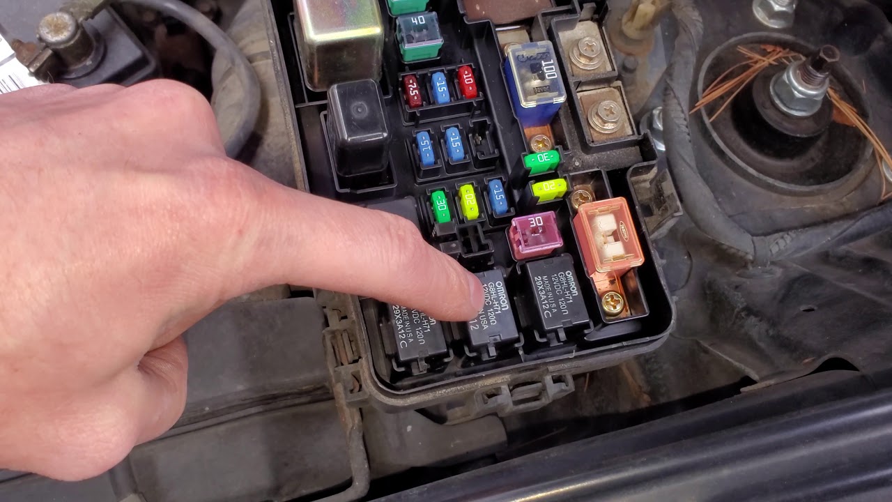 2004 Honda Element Headlight Replacement, Headlight Fuse & Relay