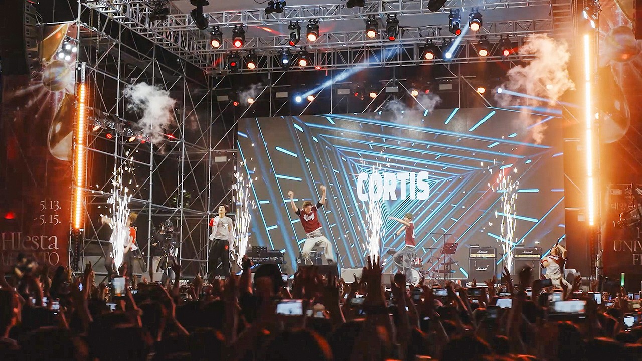 CORTIS (코르티스) &lsquo;REDRED&rsquo; + &lsquo;YCC&rsquo; + &lsquo;FaSHioN&rsquo; Live Performance @ HONGIK UNIV.