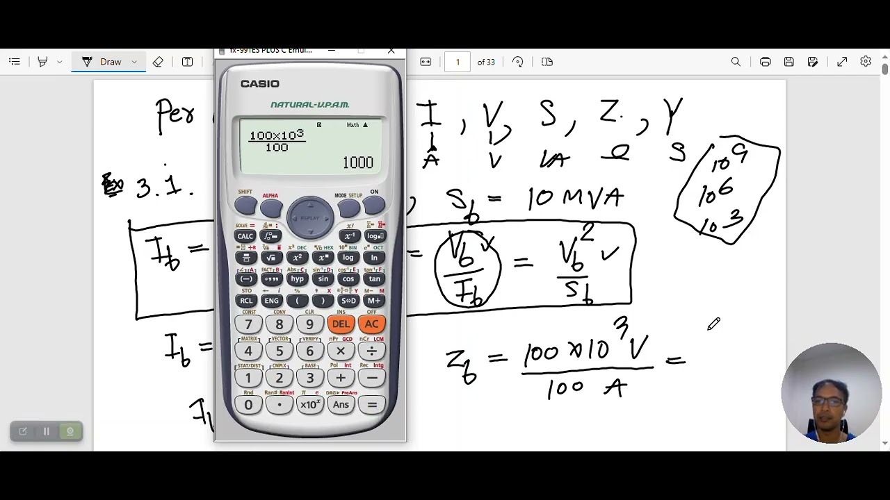 การหาค่า Per unit ( พื้นฐานสุดๆ)
