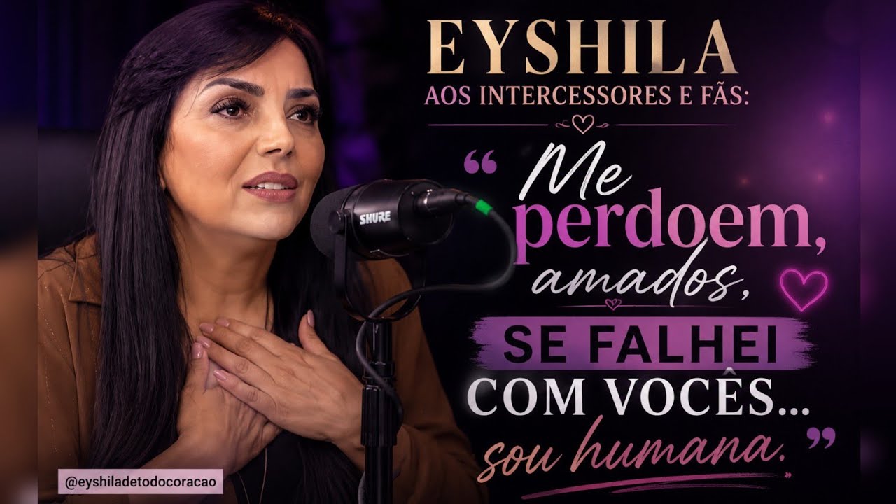 Eyshila aos intercessores e fãs: 