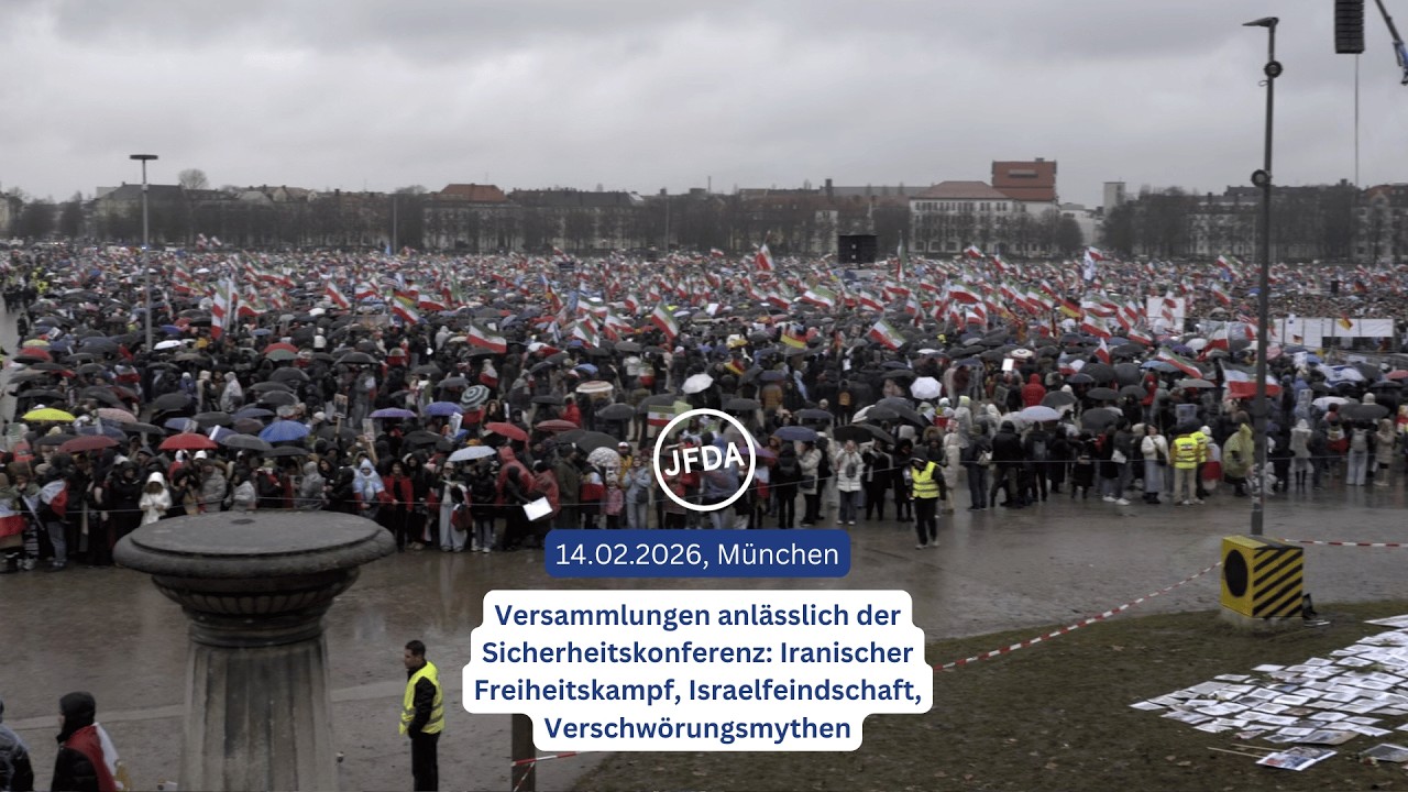 SiKo: 300.000 demonstrieren gegen Mullah-Regime am 14.02.2026 in München