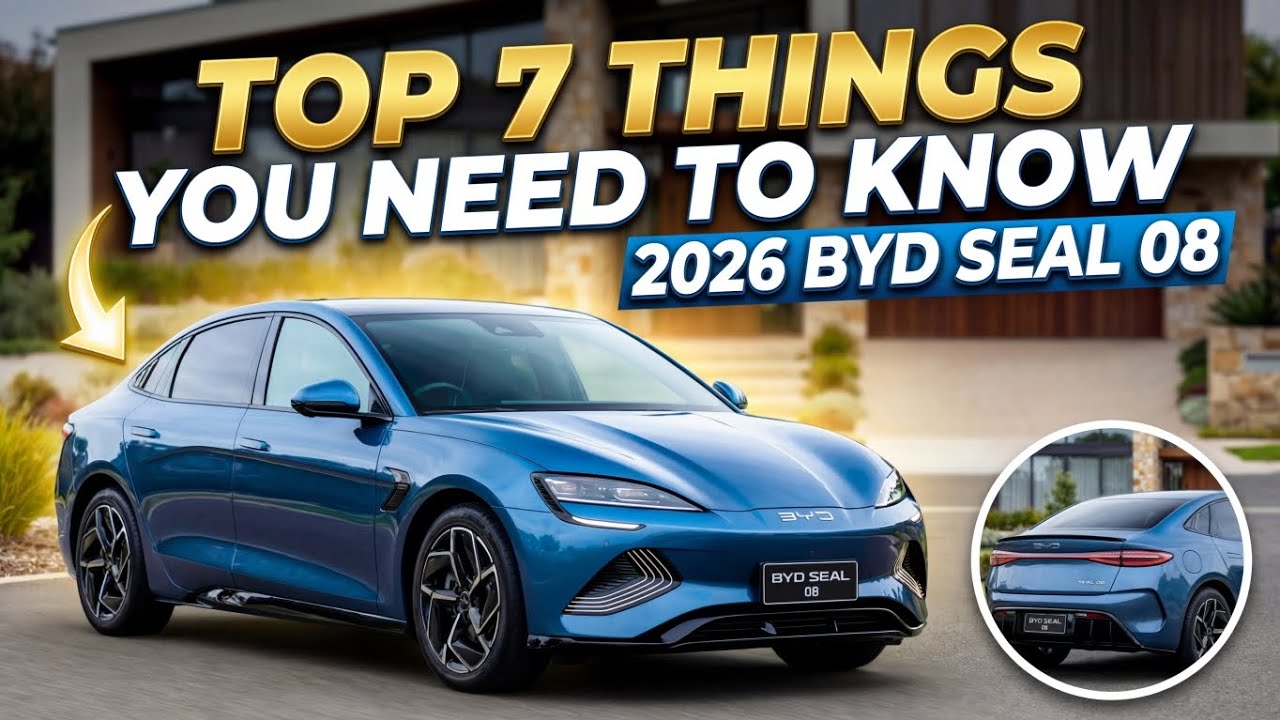 Top 7 Things You NEED to Know &mdash; 2026 BYD Seal 08