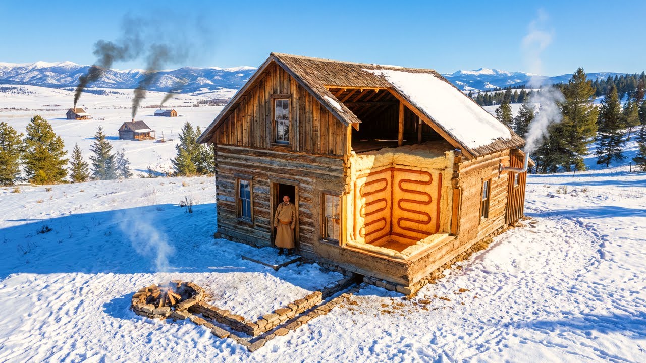 His Cabin Had No Chimney and No Stove — Until Neighbors Found Him Warm at 40 Below