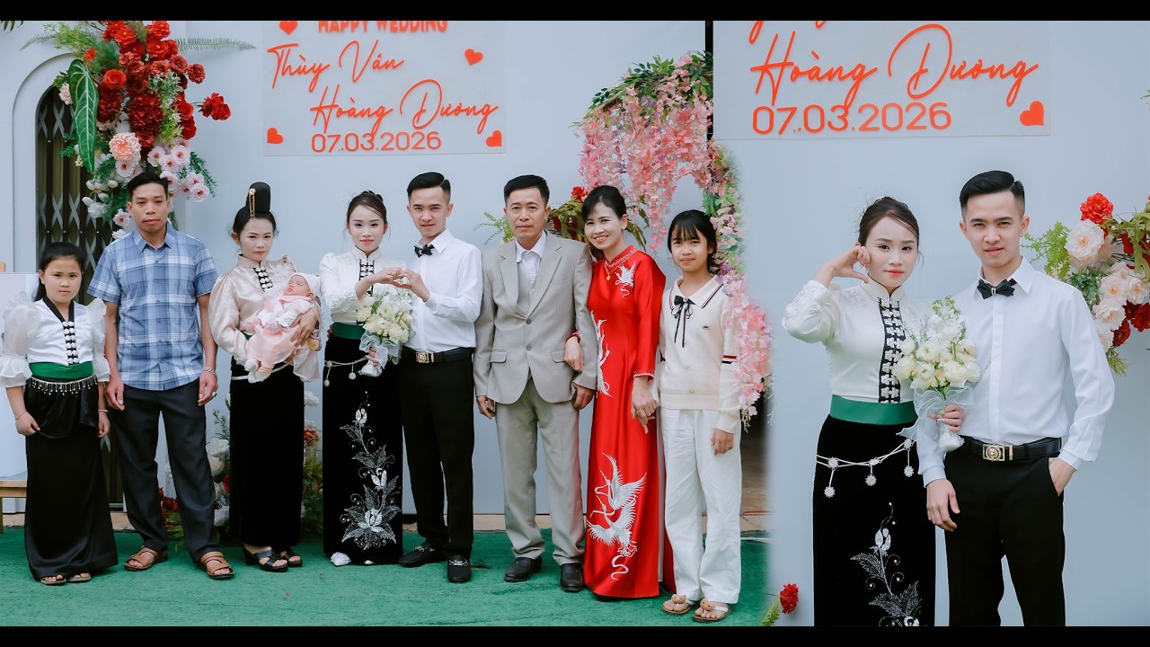 TOÀN CẢNH LỄ VU QUY [[ THÙY VÂN & HOÀNG DƯƠNG ]] TẠI BẢN TÁT - XÃ MUỔI NỌI TỈNH SƠN LA NGÀY 7/3/2026