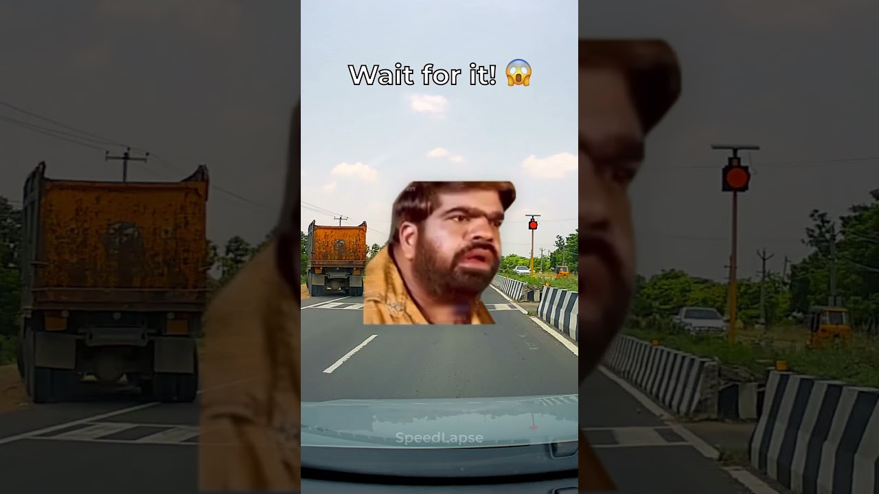 U-Turn Stunner: Truck's Amazing U-Turn on a Narrow Break #eppudra