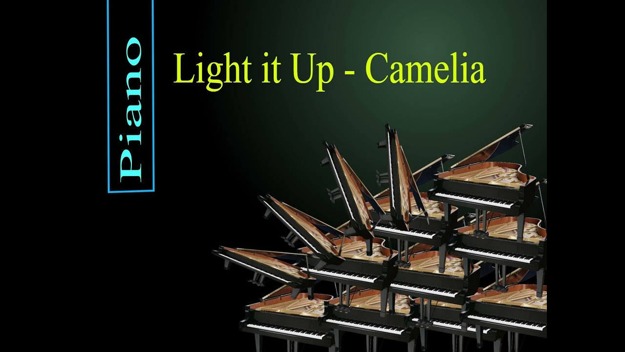Light it Up Camelia - Piano