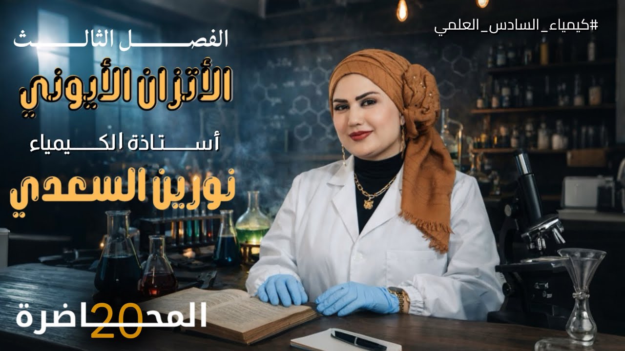 كيمياء السادس علمي - الفصل الثالث - المحاضرة 20 - بفر ثلاث محاليل ج2