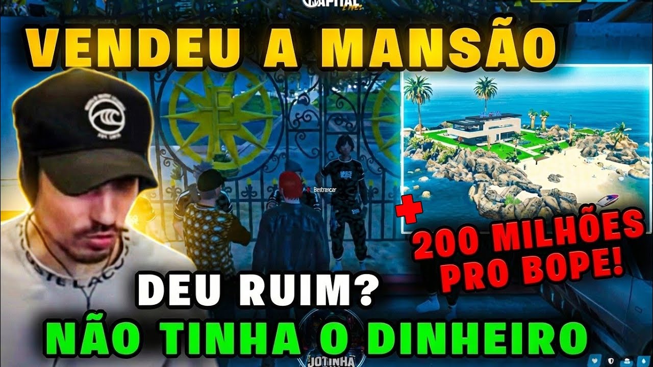 Inacreditável😱🔥PODEROSO BAGUAL VENDEU A MANSÃO DA ILHA POR 200 MILHÕES - GTA RP