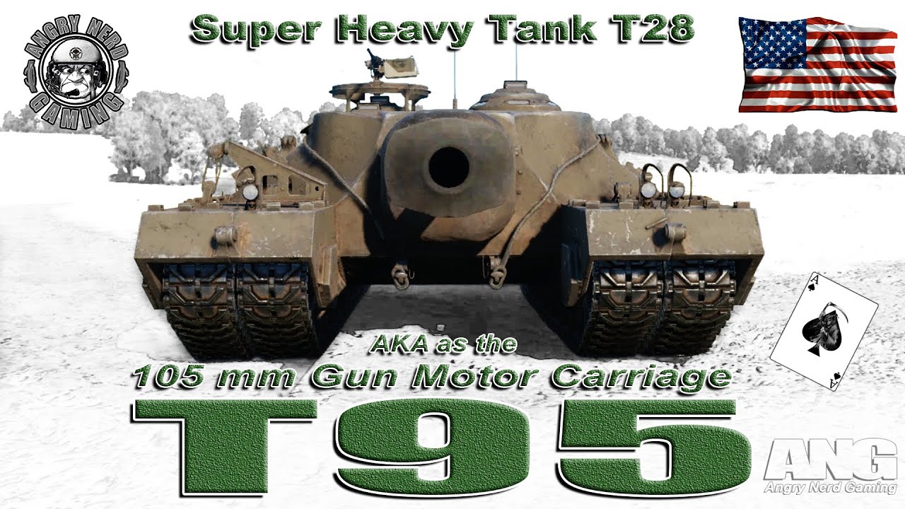 War Thunder: 105mm Gun Motor Carriage T95, American, Tier 5, Tank Destroyer