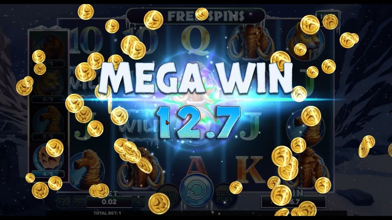 Mammoth Rampage Slot RTP 96% (Spinomenal)- Big Win and 10 Free Spins