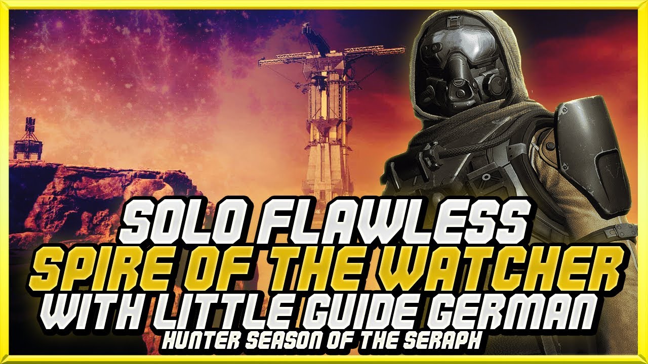 Spire of the Watcher (Säule der Wachterin) Solo Flawless 🇩🇪 Hunter - Destiny 2 [PS5]