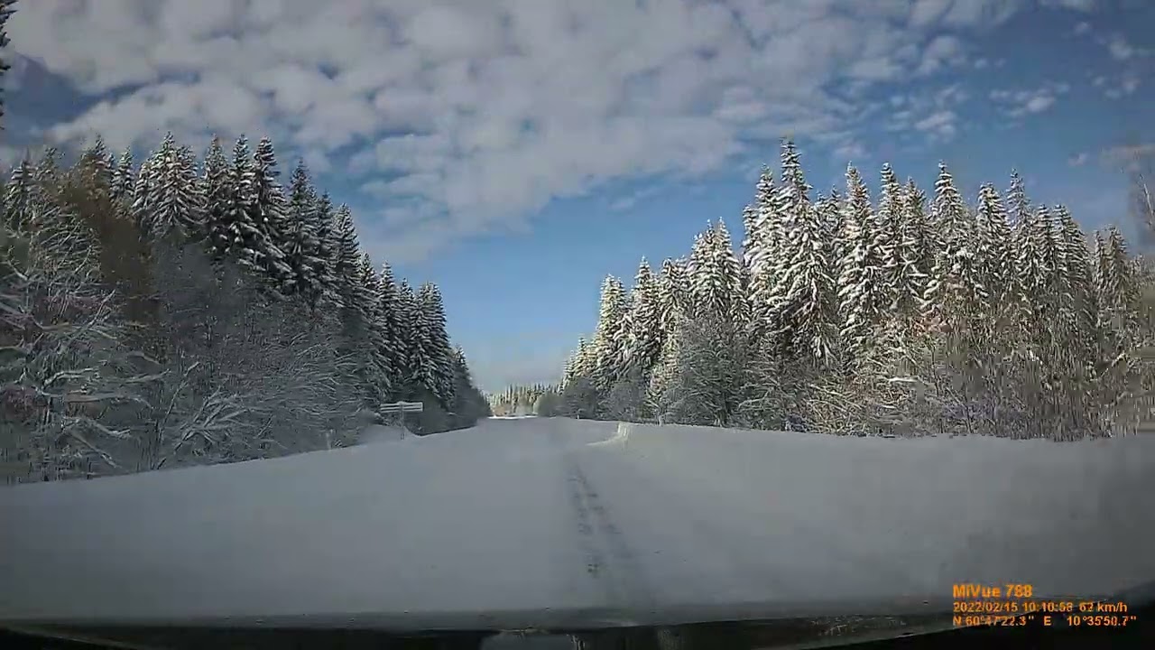 220215 Driving Gj&oslash;vik-Odnes in Norway
