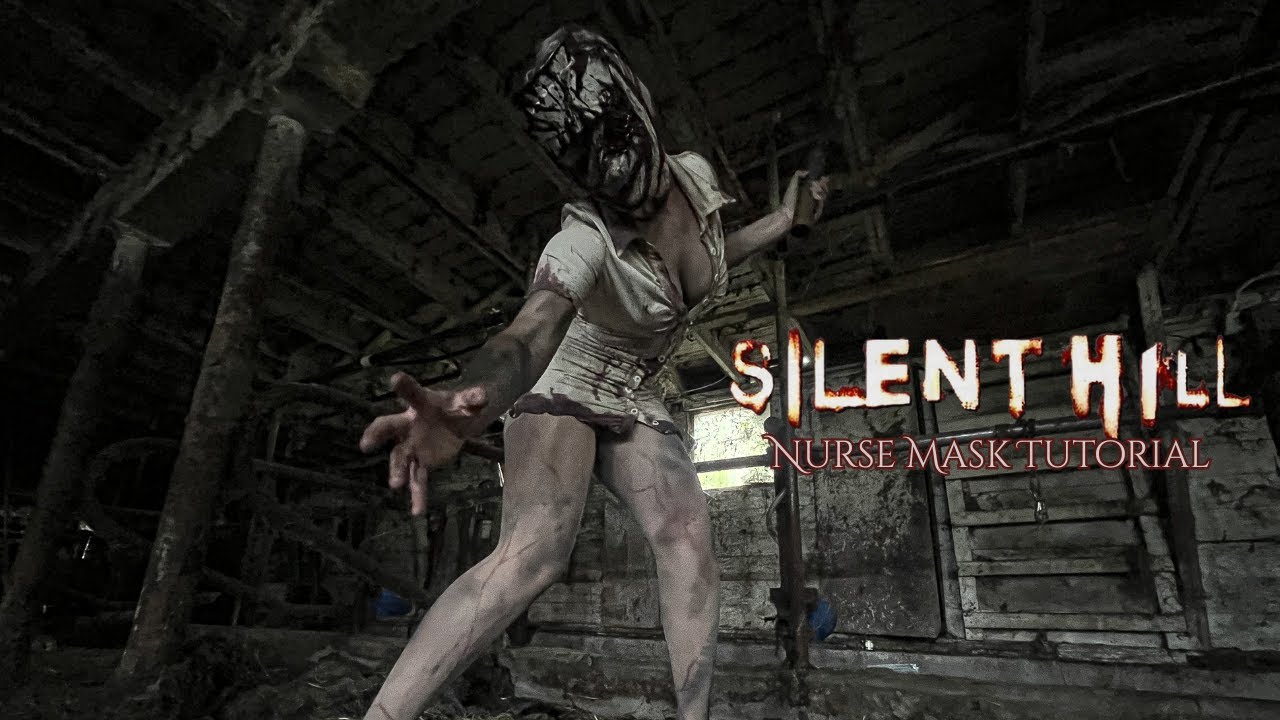 How I make my SILENT HILL Nurse Masks!